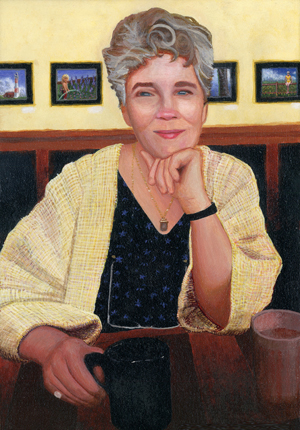 portrait of Karen Layfield